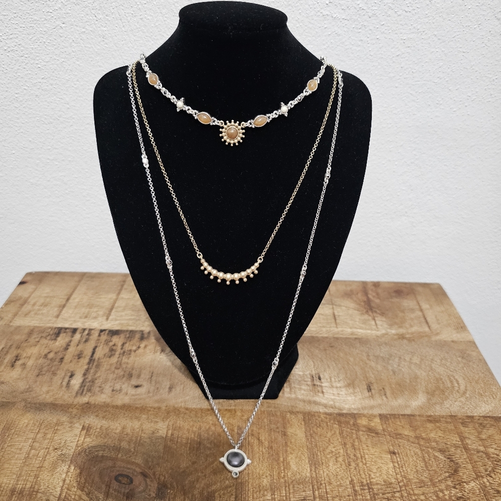 Lucky Brand 3 Layers Necklace #1